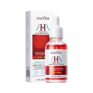 سرم پوست سادور مدل AHA + BHA و ترمیم کننده پوست حجم 30 میل