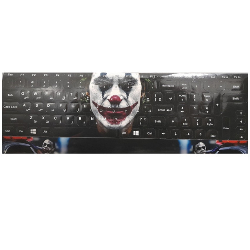 لیبل کیبورد استیکر صفحه کلید جوکر