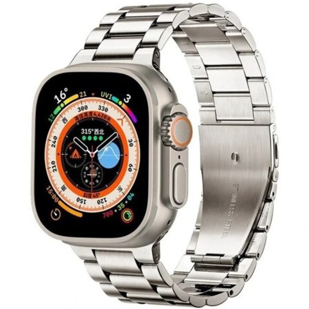 ساعت هوشمند ویسمی مدل WS 85 Ultra 3 دارای 7 بند