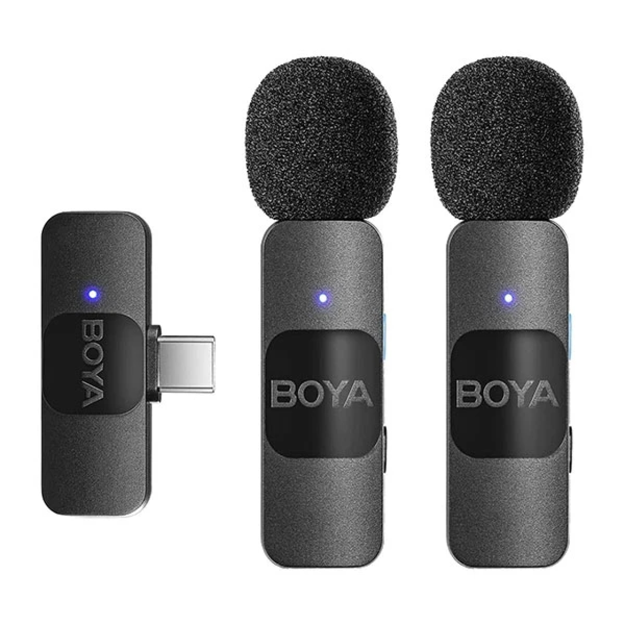 میکروفن بی سیم بویا دو مخاطب تایپ سی مدل Boya BY-V20