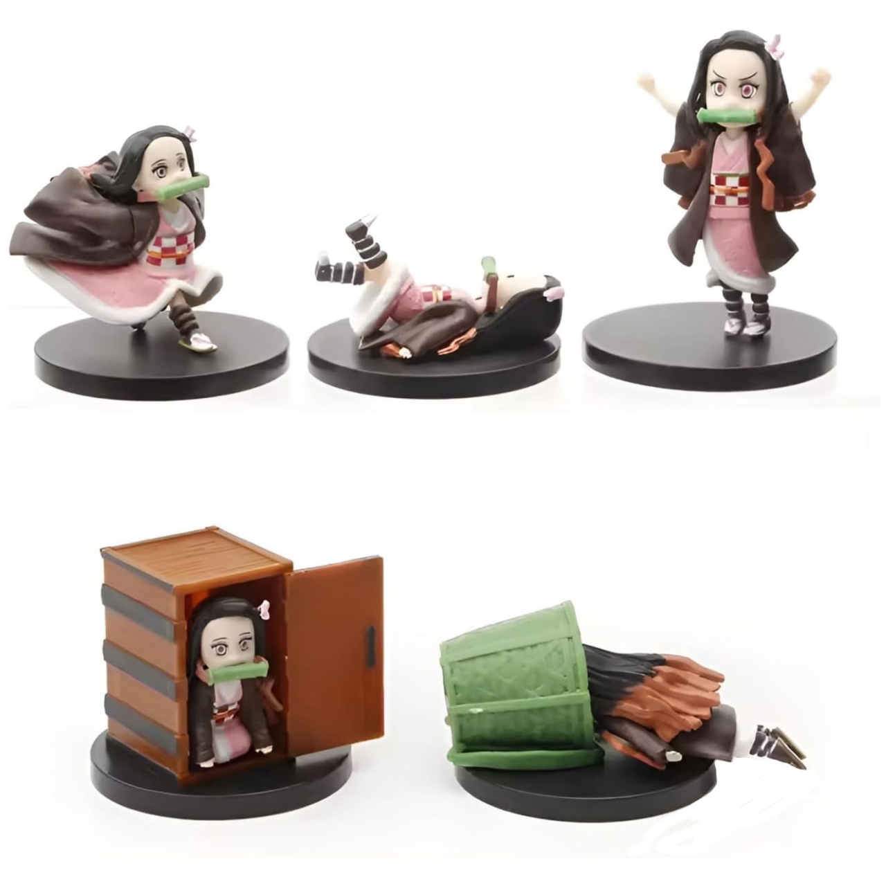 فیگور فله مدل Nezuko بسته پنج عددی