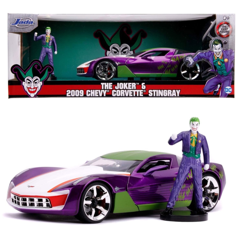 ماشین  و فیگور جادا مدل Joker