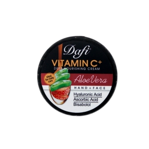 کرم مرطوب کننده دست و صورت دافی مدل الوئه ورا و توت فرنگی حجم 270ml
