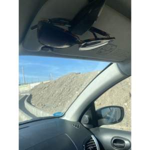 جا عینکی خودرو مدل کربن کد 2025