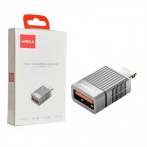 مبدل OTG یو اس بی به لایتنینگ هیسکا مدل H10