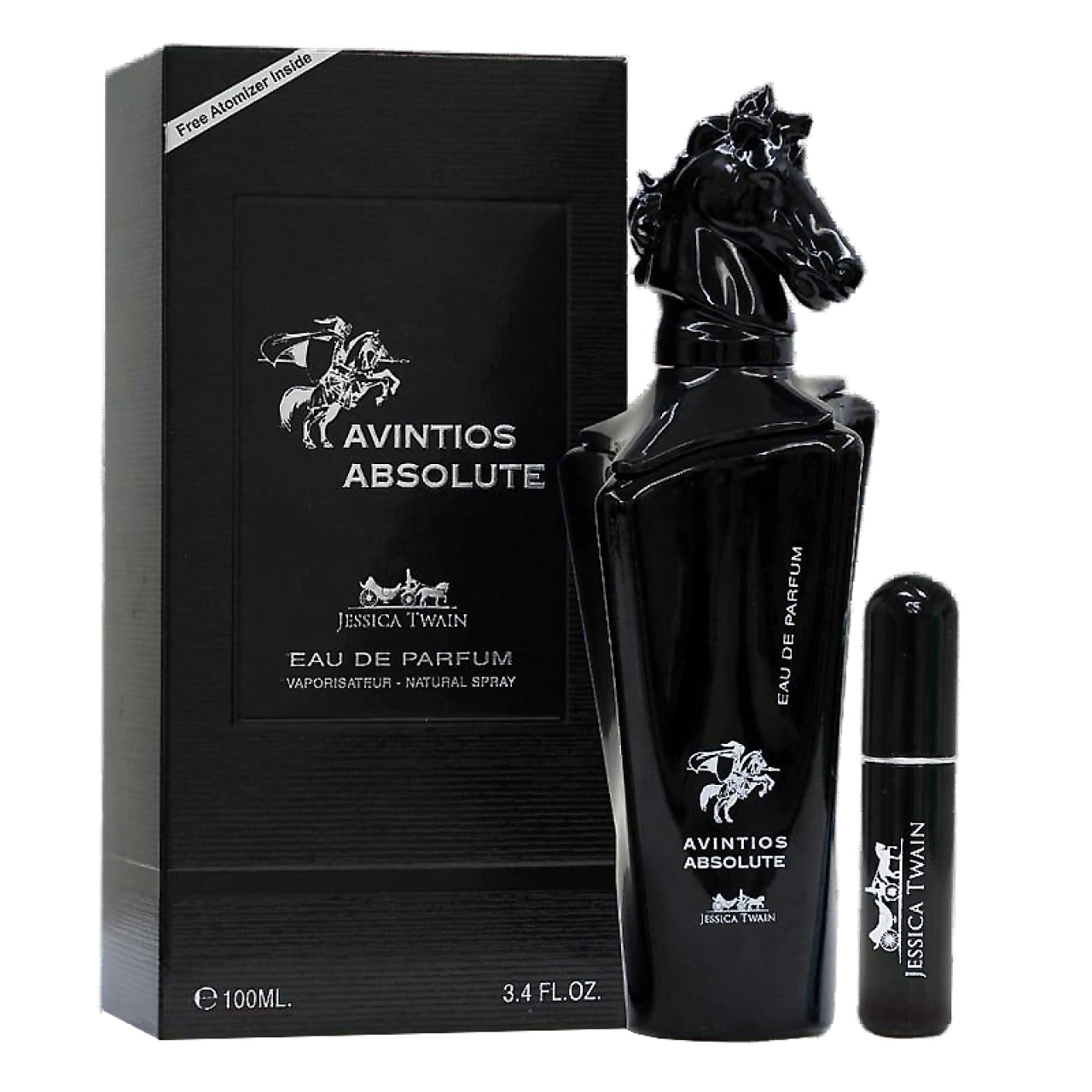 ادوپرفیوم مردانه جسیکا توین فرانسه مدل کرید اونتوس ابسولو حجم 100 میل با اتومایزر رایگان