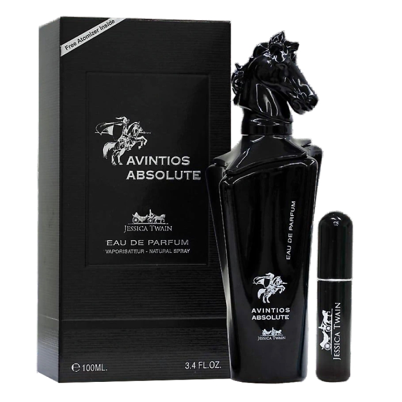 ادوپرفیوم مردانه جسیکا توین فرانسه مدل کرید اونتوس ابسولو حجم 100 میل با اتومایزر رایگان