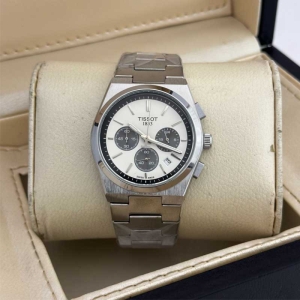 ساعت مچی عقربه‌ای مردانه تیسوت مدل T36902 سه موتوره فعال بند فلزی