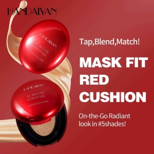 کوشن کرم پودری هندیان مدل Mask Fit Red Cushion وزن 6 گرم شماره 01