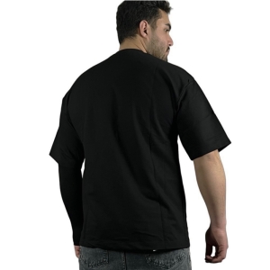 تیشرت استین کوتاه مشکی مدل ریورتون