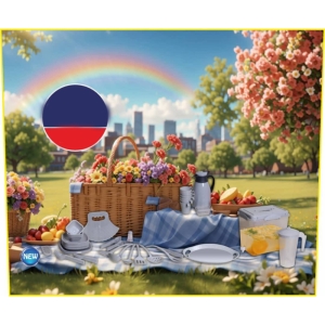 ست پیک نیک 74 پارچه مدل طبیعت