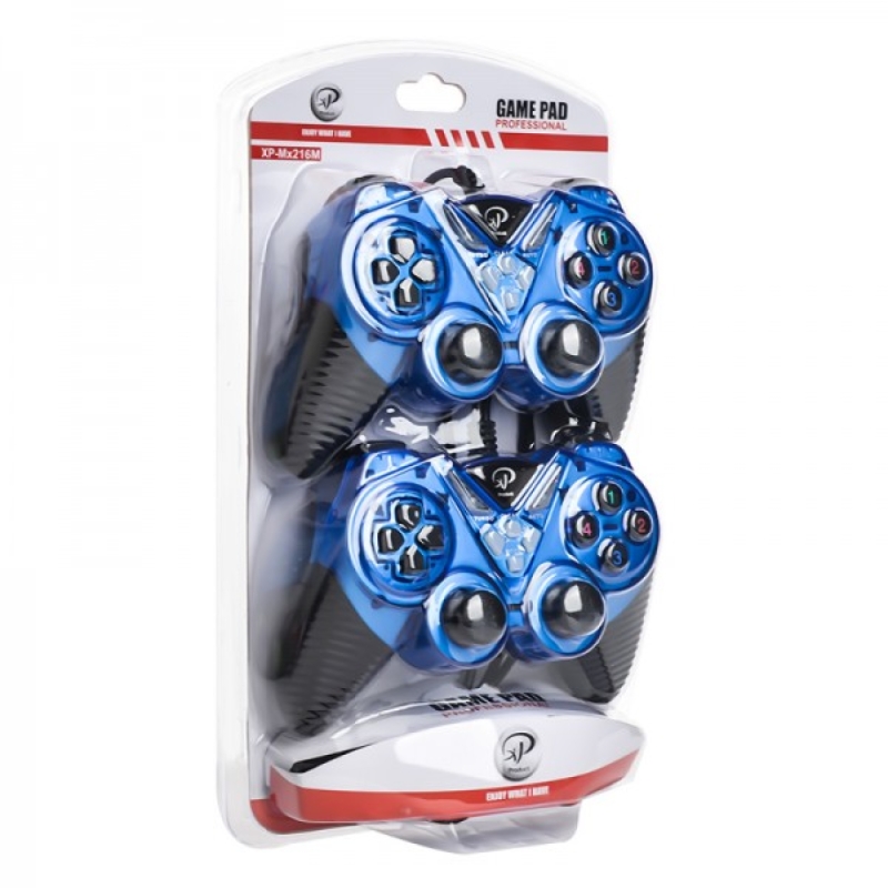 دسته بازی دوبل شوک دار ایکس پی مدل XP-MX216M 