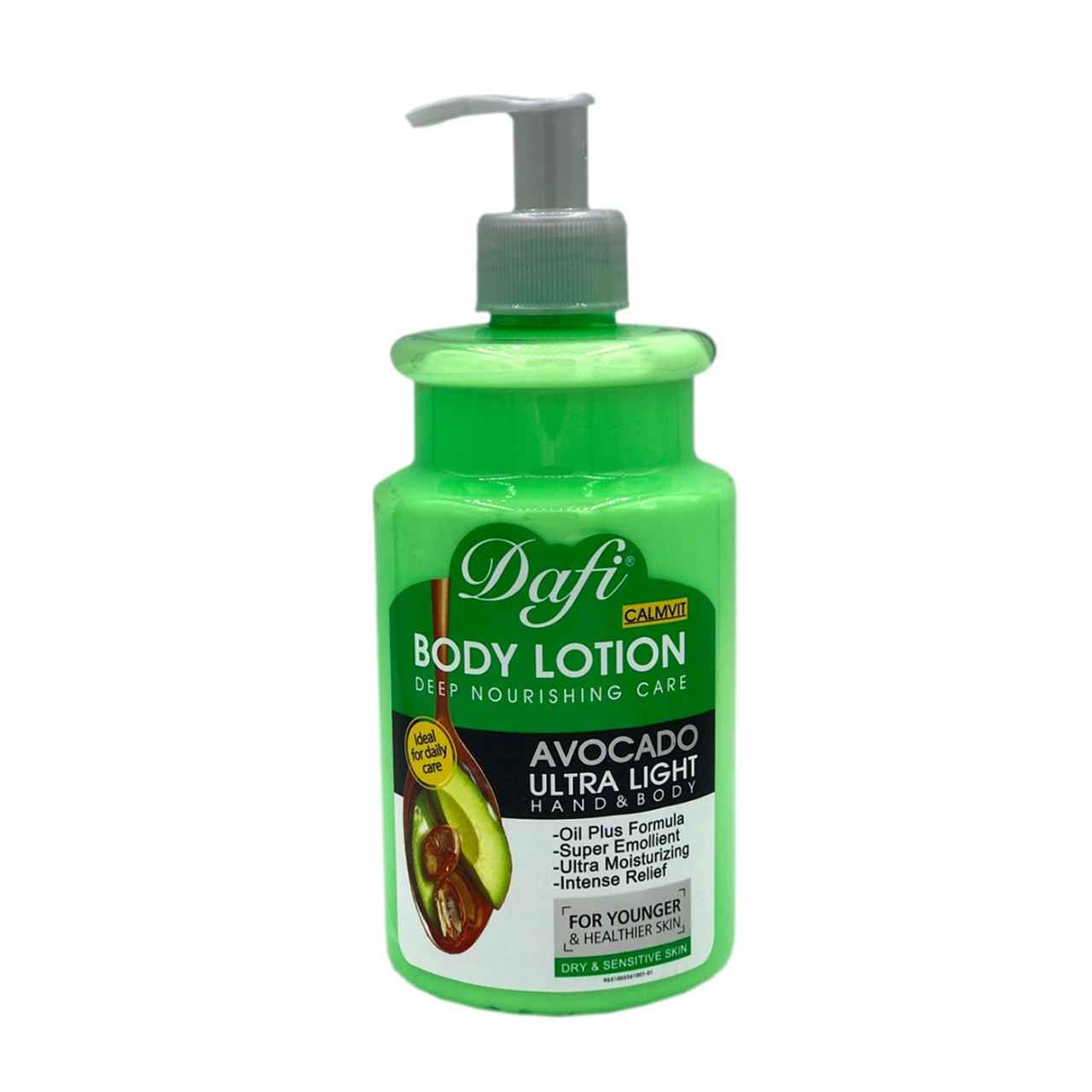 لوسیون بدن دافی مدل اواکادو مخصوص پوست خشک حجم 470ml