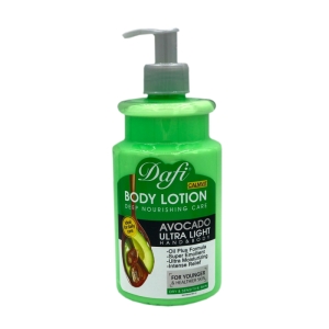 لوسیون بدن دافی مدل اواکادو مخصوص پوست خشک حجم 470ml