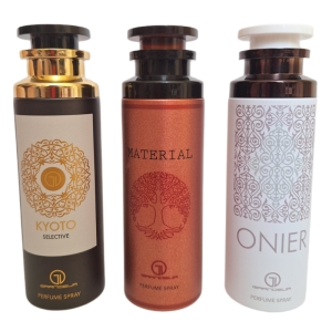 پک اقتصادی سه عددی اسپری بدن زنانه گرندیور مدل اونیرو قهوه ای, تیزیانا ترنزی کیرکه, اورتو پاریسی مگاماره حجم 200 میل