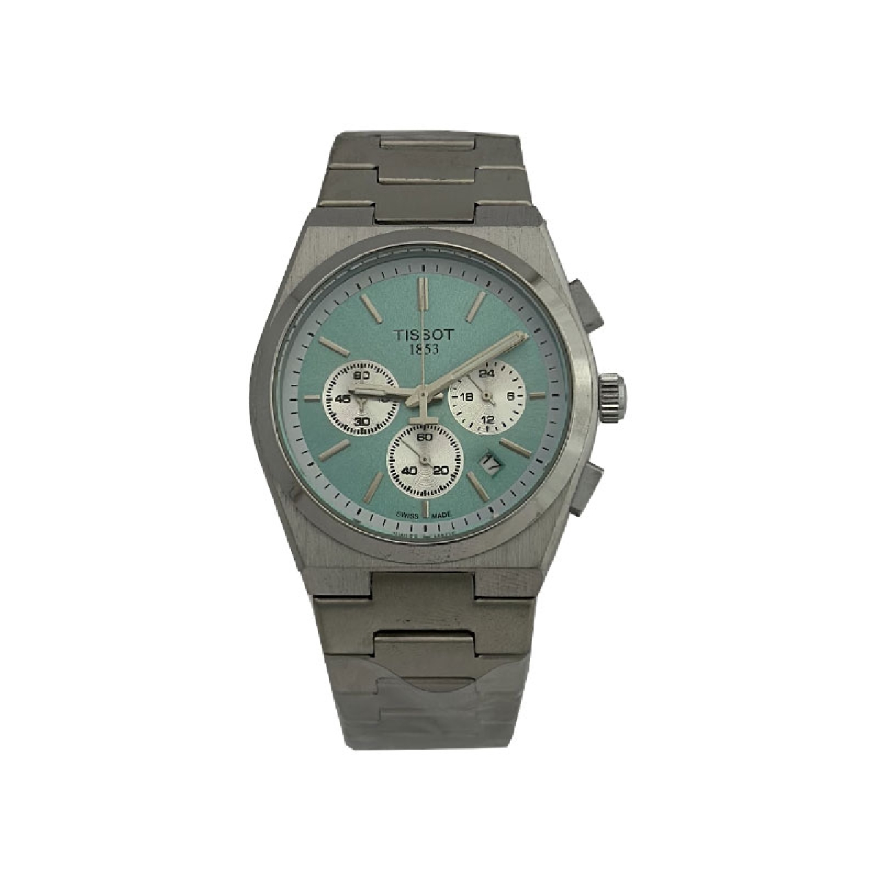 ساعت مچی عقربه‌ای مردانه تیسوت مدل T36901 سه موتوره فعال بند فلزی