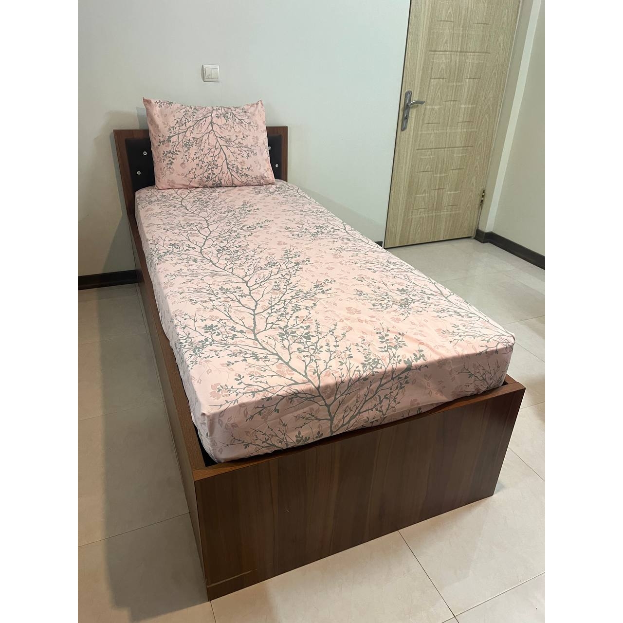 سرویس روتختی کشدار طرح سروناز تکنفره ۲ تکه عرض ۹۰