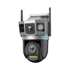 دوربین مینی اسپید دام بی سیم سیمکارتی مدل SC23 دو لنز V380 فضای باز بدون برق اضطراری بدون کارت حافظه
