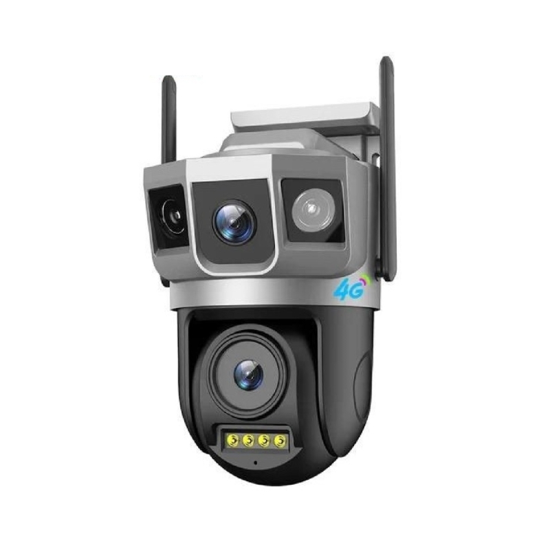 دوربین مینی اسپید دام بی سیم سیمکارتی مدل SC23 دو لنز V380 فضای باز بدون برق اضطراری بدون کارت حافظه