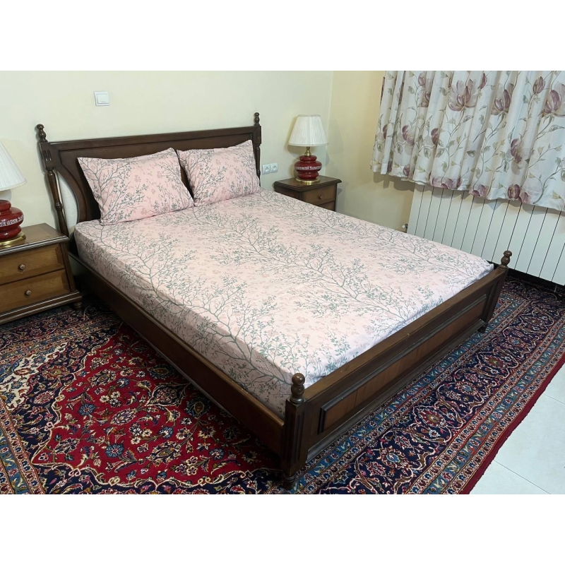 روتختی کشدار ترک طرح سروناز ۲ نفره ۳ تکه عرض ۱۶۰