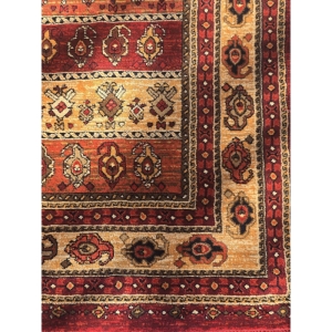 فرش ماشینی بزرگمهر کاشان طرح ۷۸۰۲۱ شرابی