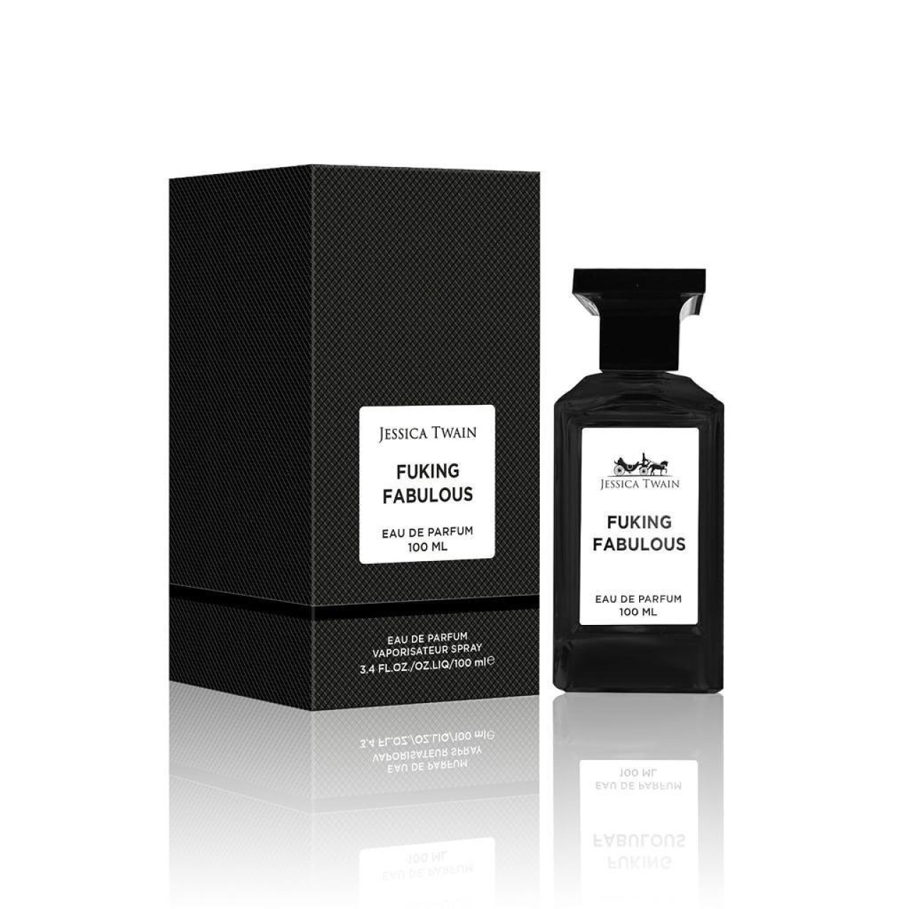 ادوپرفیوم زنانه مردانه جسیکا توین مدل فاکینگ فابولوس حجم 100 میل