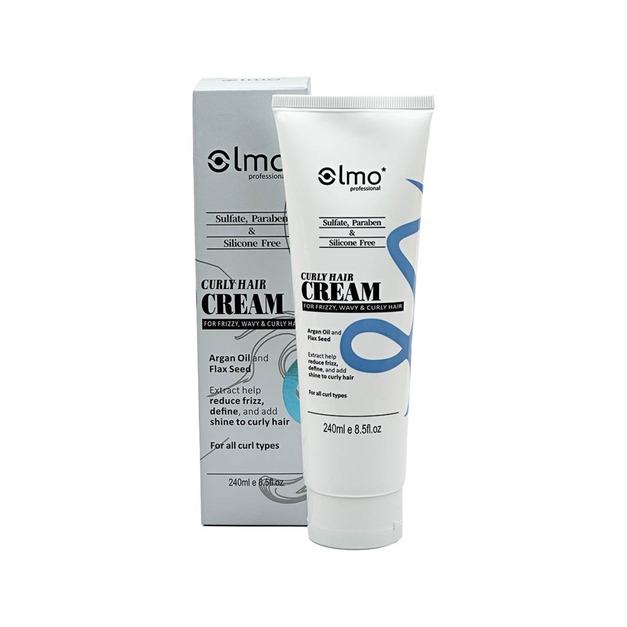 کرم تیوپی اولمو مخصوص موهای فر حجم 240 میلی لیتر