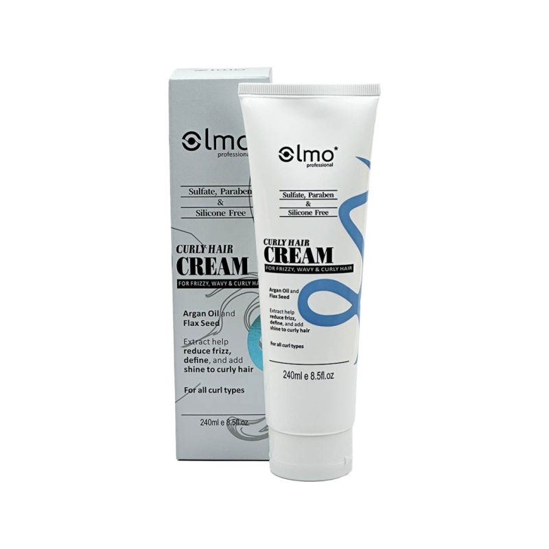 کرم تیوپی اولمو مخصوص موهای فر حجم 240 میلی لیتر