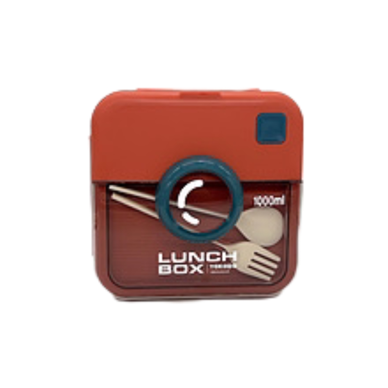 ظرف غذا کودک کد 1000 به همراه قاشق و چنگال