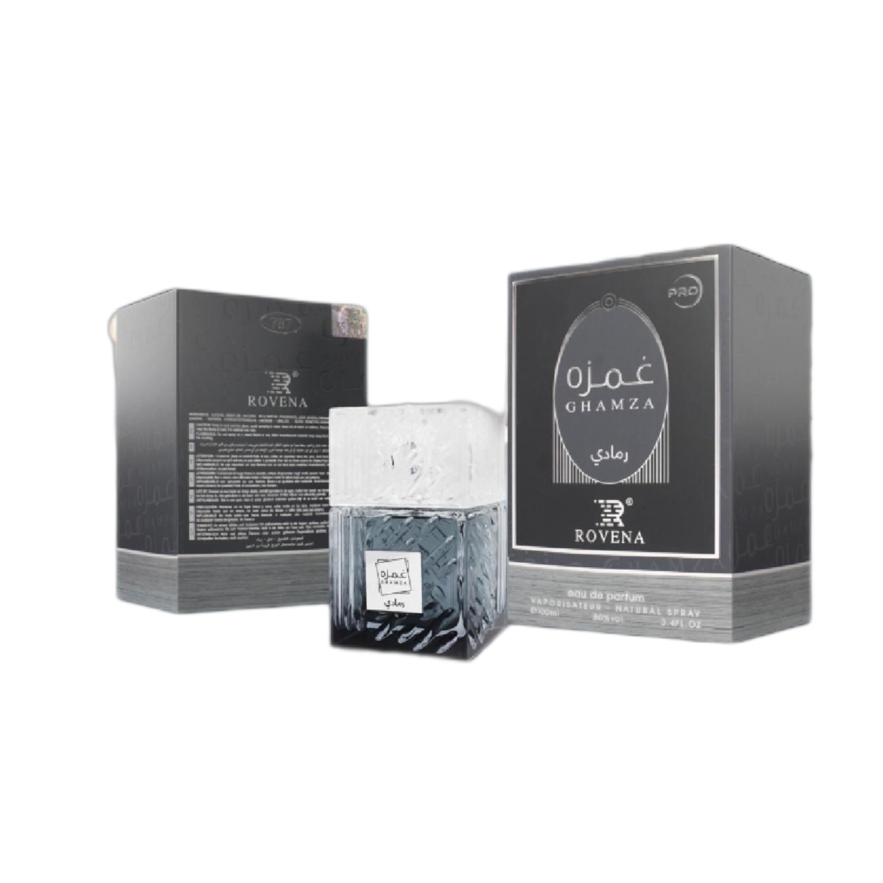 ادکلن زنانه مردانه روونا مدل غمزه رمادی حجم ۱۰۰ میل