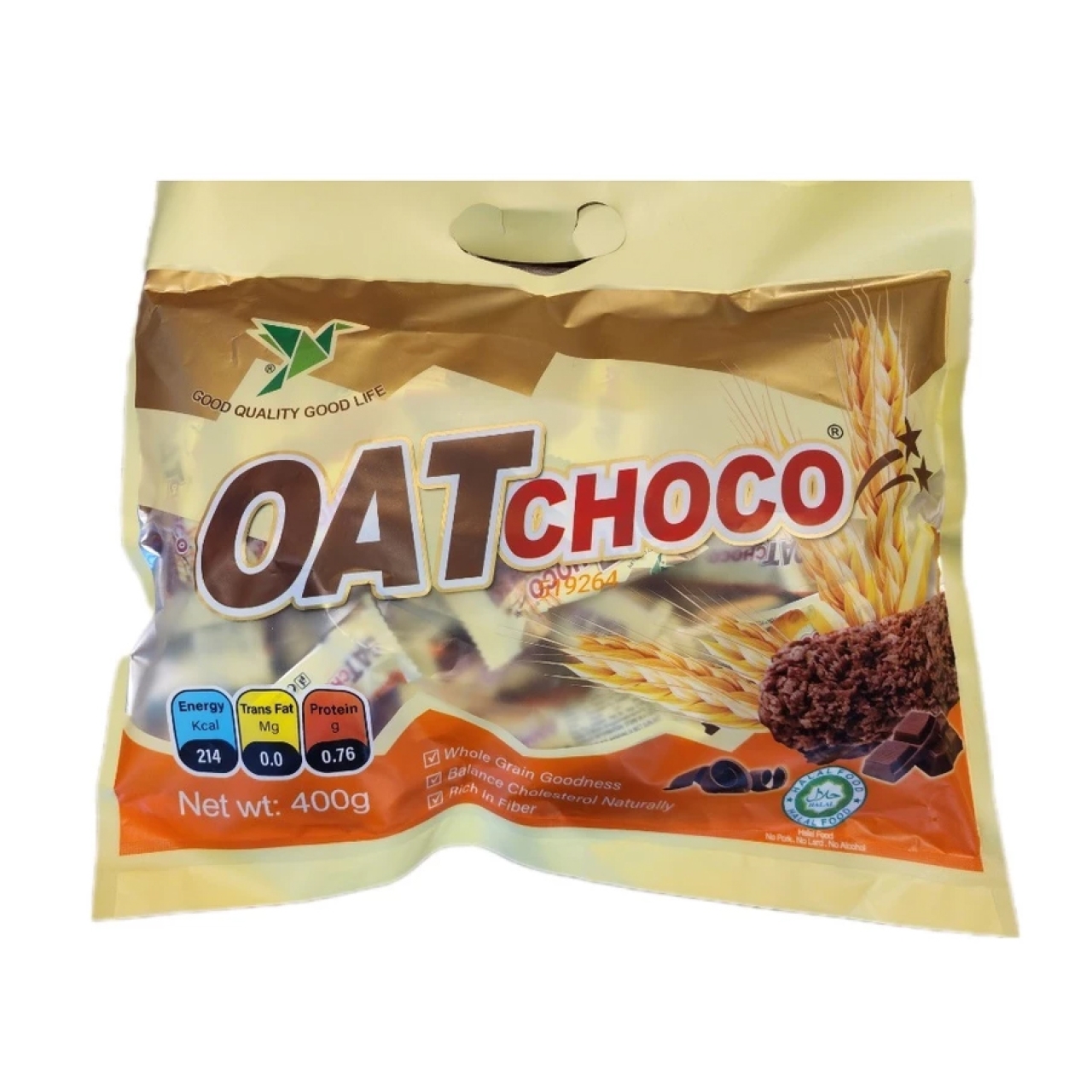 چوکوبار غلات شکلاتی اوت چوکو - 400 گرم