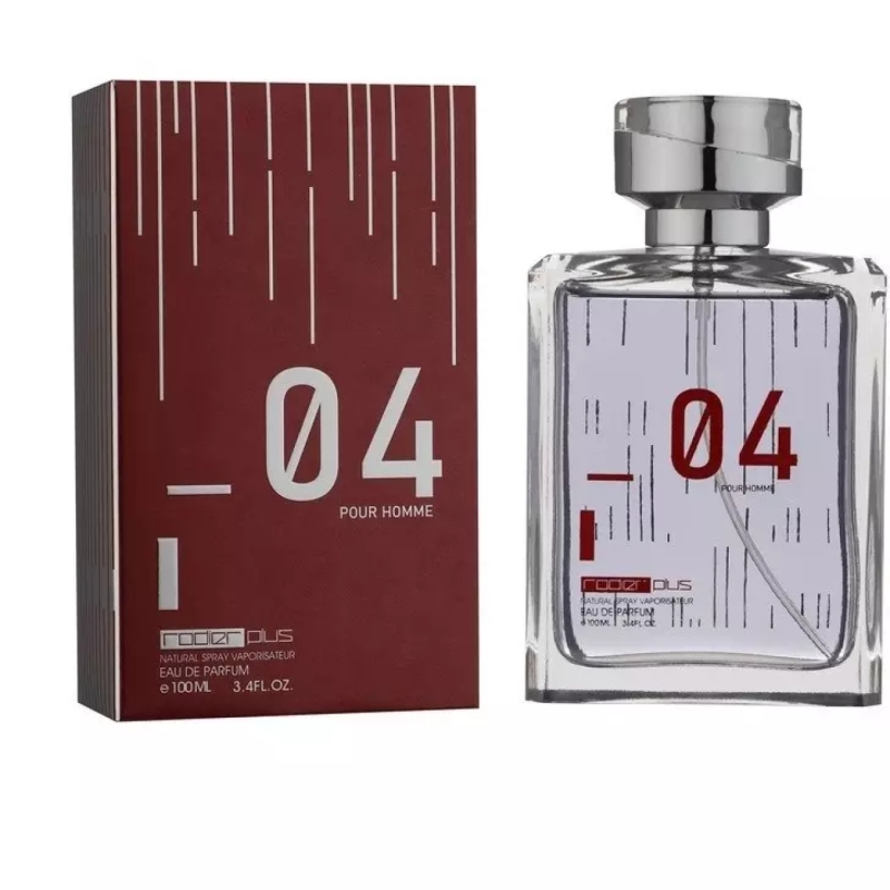ادوپرفیوم مردانه رودیر پلاس مدل 04 Pour Homme حجم 100 میلی لیتر