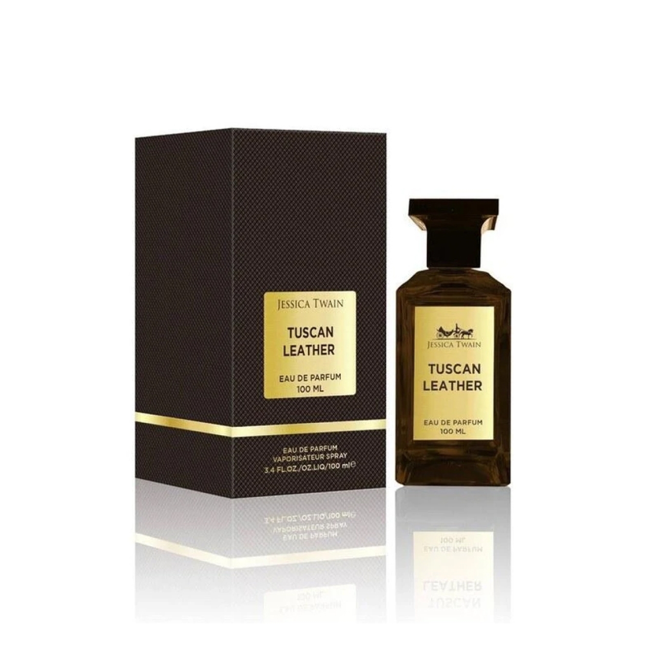 ادوپرفیوم زنانه مردانه جسیکا توین فرانسه مدل تام فورد توسکان لدر حجم 100 میل