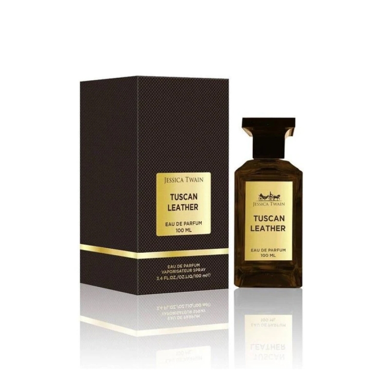 ادوپرفیوم زنانه مردانه جسیکا توین فرانسه مدل تام فورد توسکان لدر حجم 100 میل