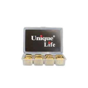 یخ فلزی طلایی 8 عددی مدل یونیک لایف