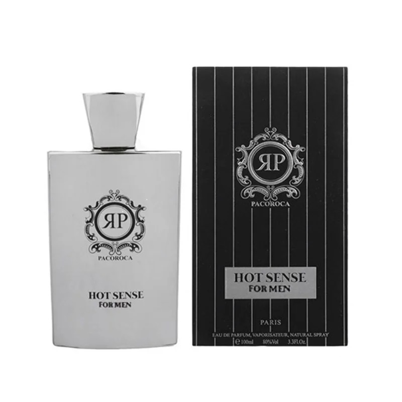 ادکلن مردانه پاکوروکا مدل Hot Sense حجم 100 میلی لیتر