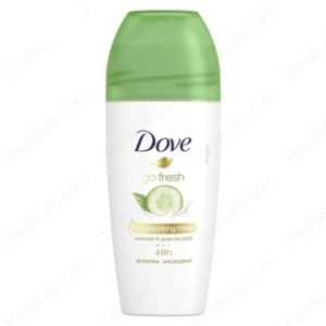 مام رولی داو Dove مدل go fresh خیار و چای سبز حجم ۵۰ میلی لیتر