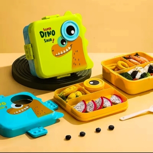 ظرف نگهدارنده غذای کودک مدل دایناسور کد 1030