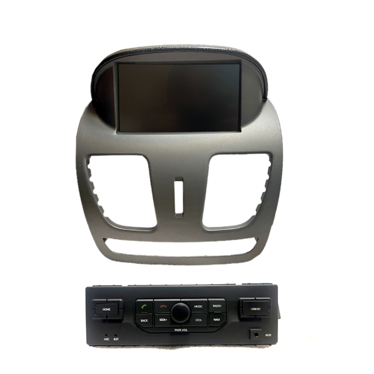 مانیتور خودرو 7اینچ  2 تیکه ساینا شرکتی