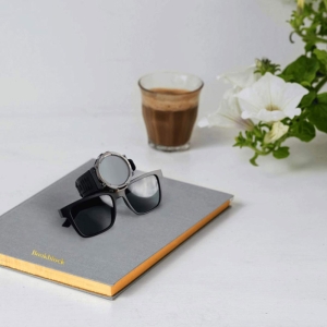  عینک آفتابی صوتی بلوتوثی و ساعت هوشمند گرین مدل GNSMTCOMBOBK 