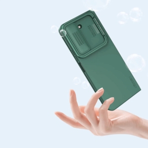  قاب محافظ گوشی سامسونگ گلکسی زد فولد 5 نیلکین Silky Silicone CamProp 