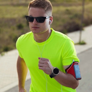  عینک آفتابی صوتی بلوتوثی و ساعت هوشمند گرین مدل GNSMTCOMBOBK 