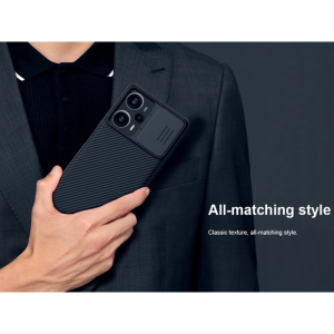 قاب شیائومی ردمی نوت 12 توربو و پوکو اف 5 نیلکین Nillkin Xiaomi Redmi Note 12 turbo/Poco F5 CamShield Pro Case