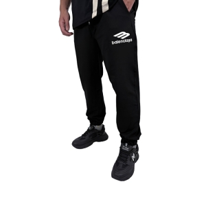 شلوار اسلش جاگر مردانه مشکی طرح بالنسیاگا