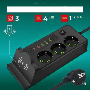 چندراهی برق وایرلس فست شارژ مدل QL-1080U