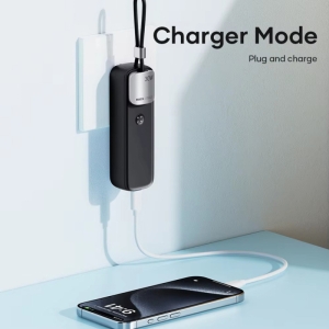  پاوربانک تایپ سی 30 وات 5000 به همراه کابل تایپ سی راک مدل RWC-8890 