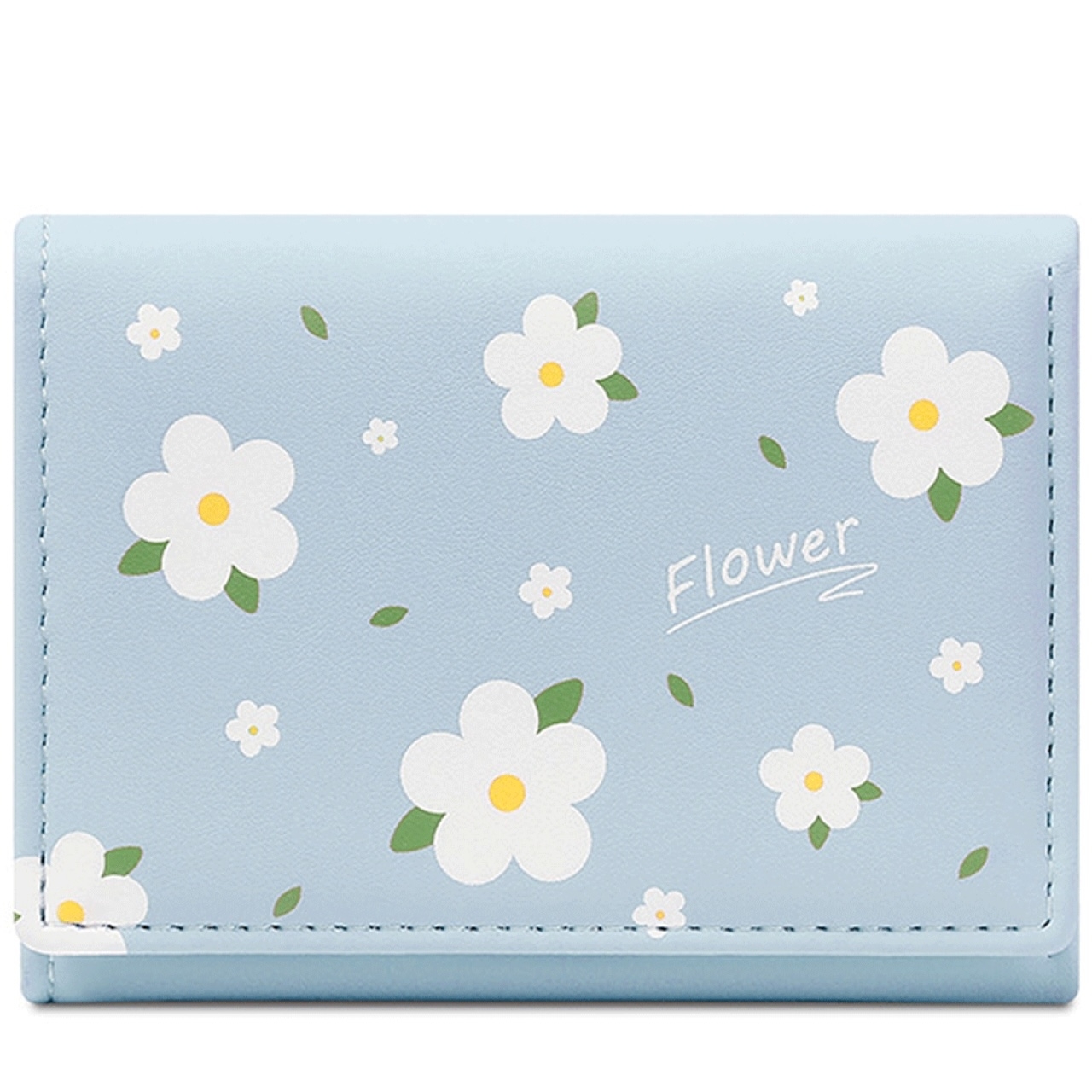 کیف پول زنانه فانتزی تاشو طرح گل بابونه تائومیک میک مدل Y9265