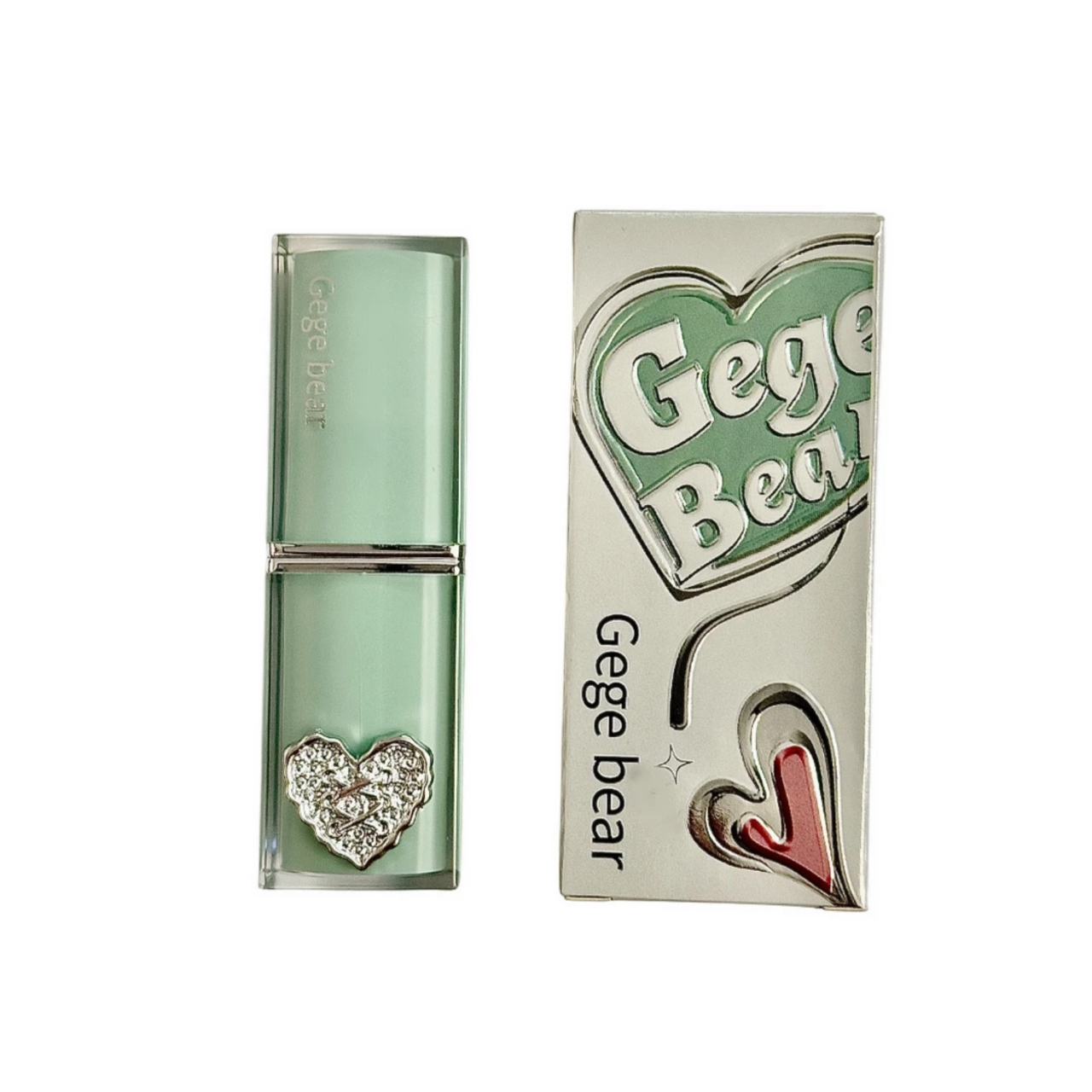 رژ لب جامد کریستالی gege bear مدل قلبی شماره ۶