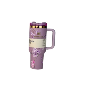 تراول ماگ مدل دسته دار گل دار کد QUENCHER H20 TUMBLER گنجایش 1.180 لیتر