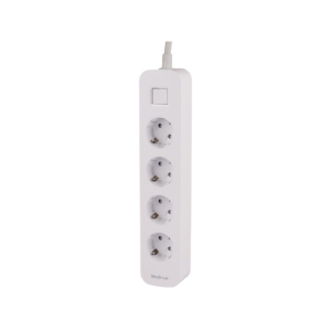 چند راهی برق ارت دار چهار سوکت هادرون مدل Hadron P24 4 AC Way Power Strip 16A 